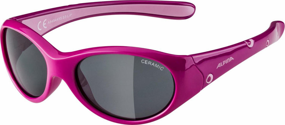 Alpina Flexxy Girl Kinder & Jugend Brille pink-rose /ceramic black