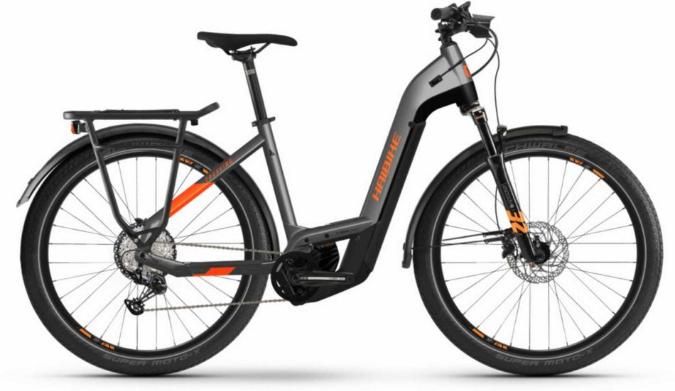 Haibike Trekking 10 625 Wh E-Bike Wave 27,5" titan/lava matt