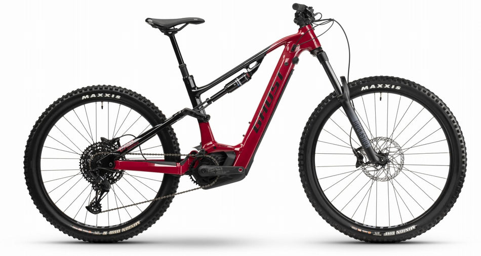 Ghost E-ASX 160 Essential 625 Wh E-Bike Fully 29"/27,5+" met. rusted red/black - glossy/matt