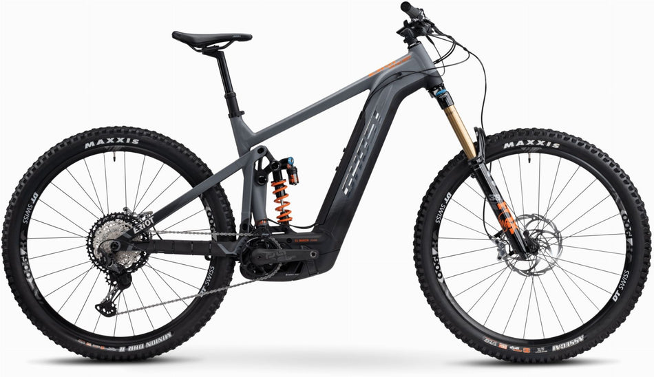 Ghost E-Riot EN Full Party 750 Wh E-Bike Fully grey/black - matt/glossy
