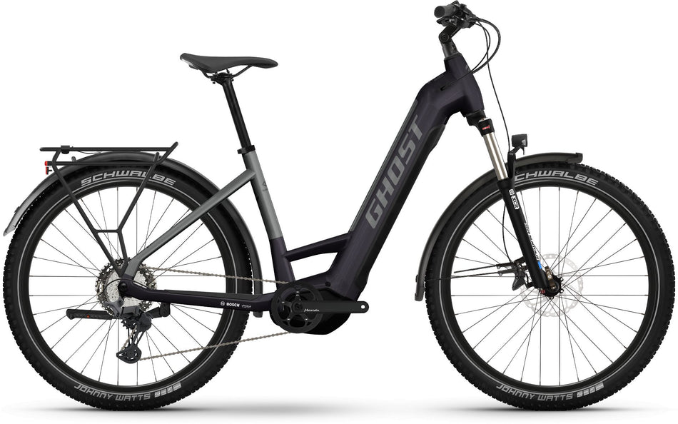 Ghost E-Teru Advanced EQ Low 750 Wh E-Bike Hardtail Wave 27,5" black/dark grey - glossy