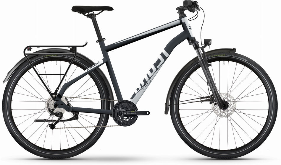 Ghost Square Trekking Essential Trekkingrad Diamant 28" met. black/urban grey matt