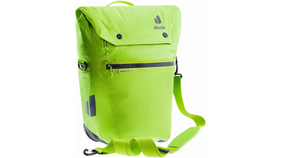 Deuter Mainhattan Gepäckträgertasche citrus-graphite 17 + 10 L