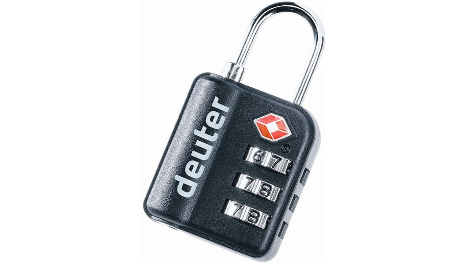 Deuter TSA Pad Lock Bügelschloss black
