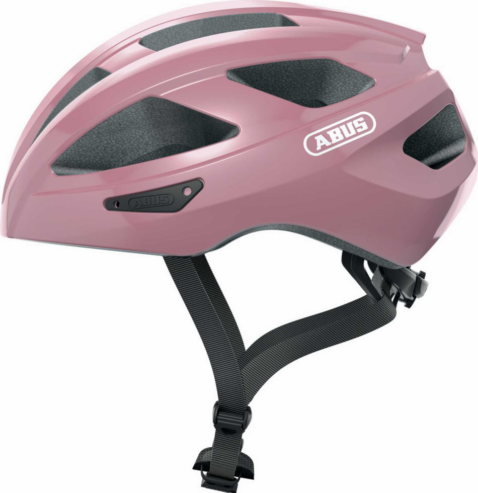 Abus Macator Rennrad-Helm shiny rose