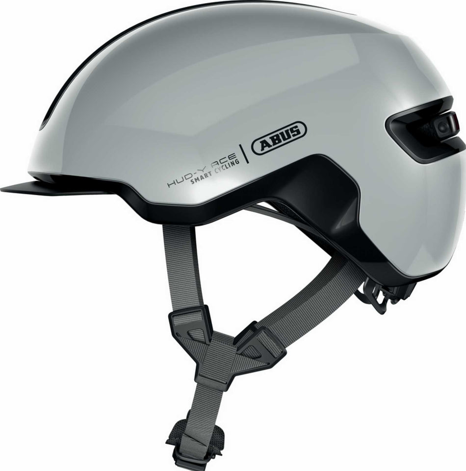 Abus Hud-Y Helm race grey