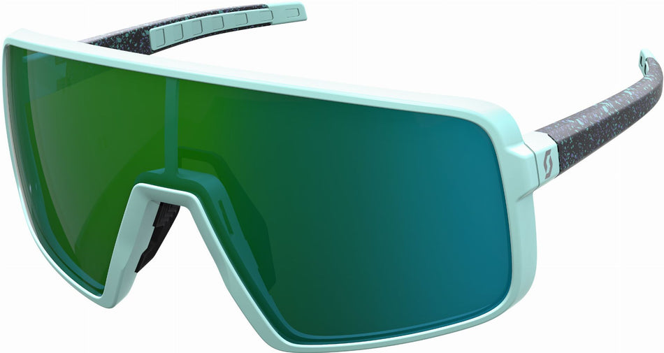 Scott Torica Sonnenbrille terrazzo black/green chrome