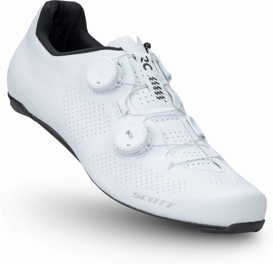 Scott Road RC Rennradschuhe white/black