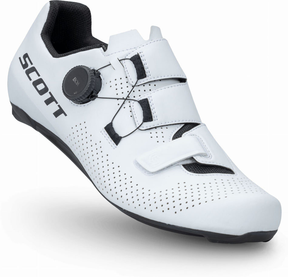 Scott Road Team Boa Rennradschuhe white/black