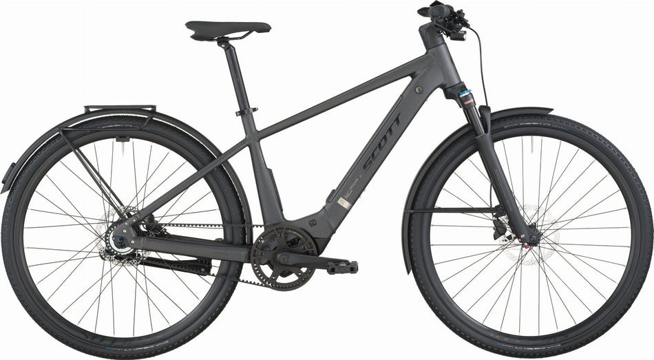 Scott Passage 10 Belt 400 Wh E-Bike Diamant 28" midnight grey