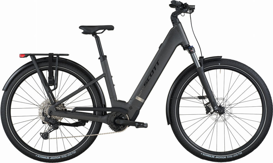 Scott Sub Sport 10 800 Wh E-Bike Wave 28" midnight grey