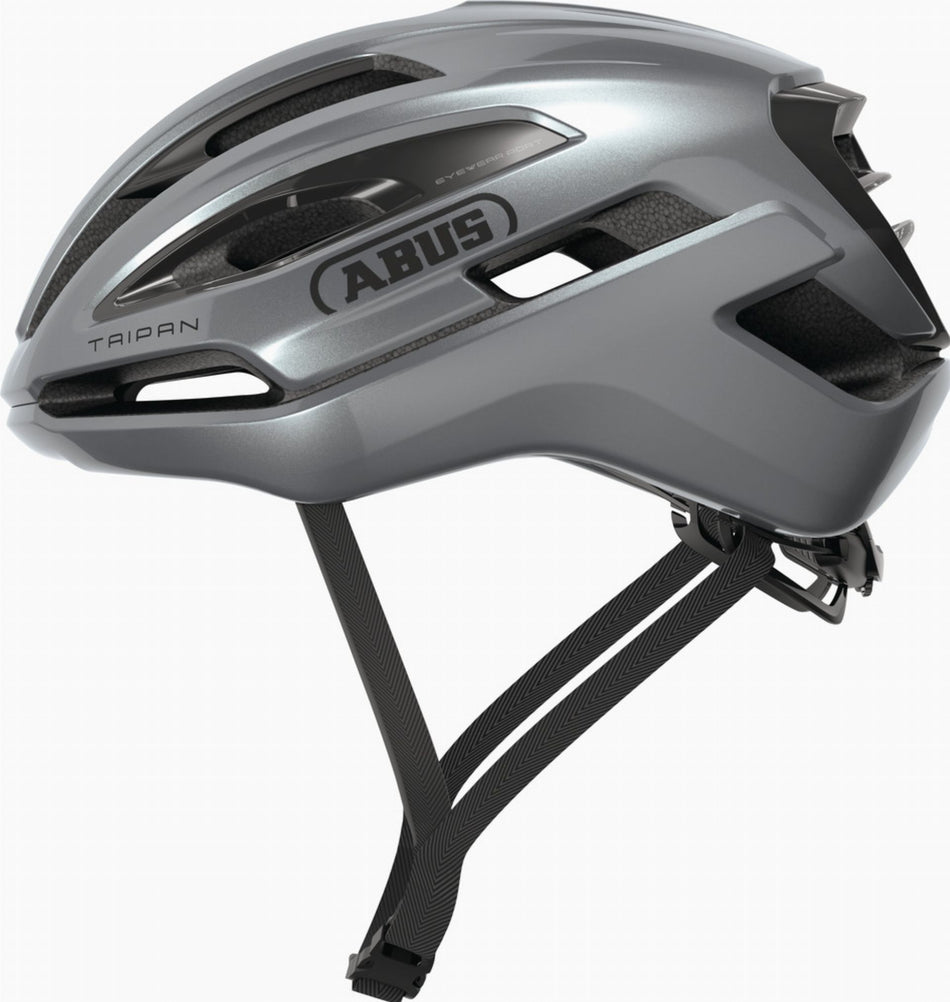 Abus Taipan Rennrad-Helm graphite silver
