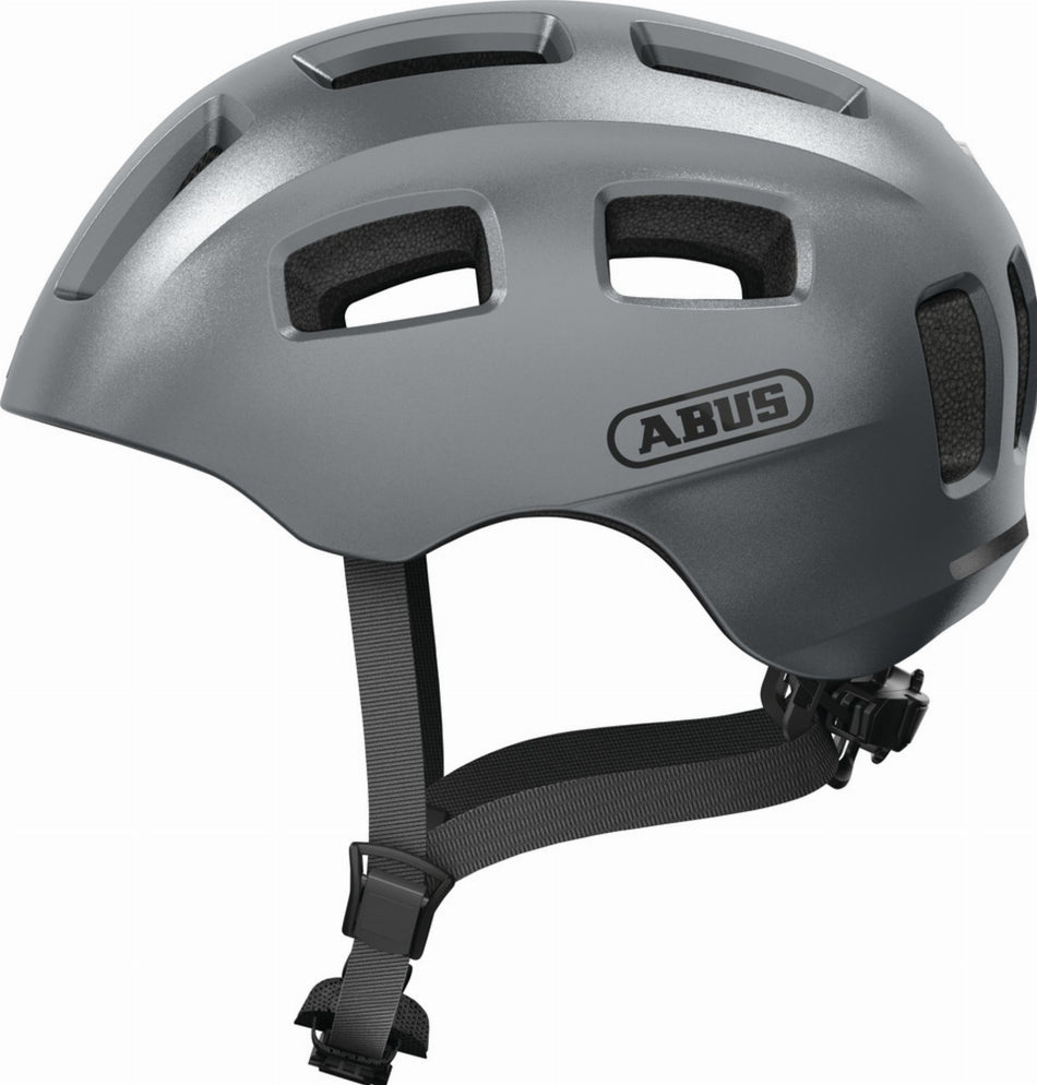 Abus Youn-I 2.0 Kinder-Helm graphite silver