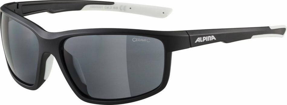 Alpina Defey Sportbrille black matt-white/ceramic black