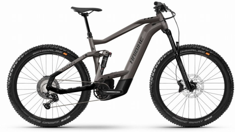 Haibike AllTrail 10 750 Wh E-Bike Fully 29" pebble grey/black - gloss