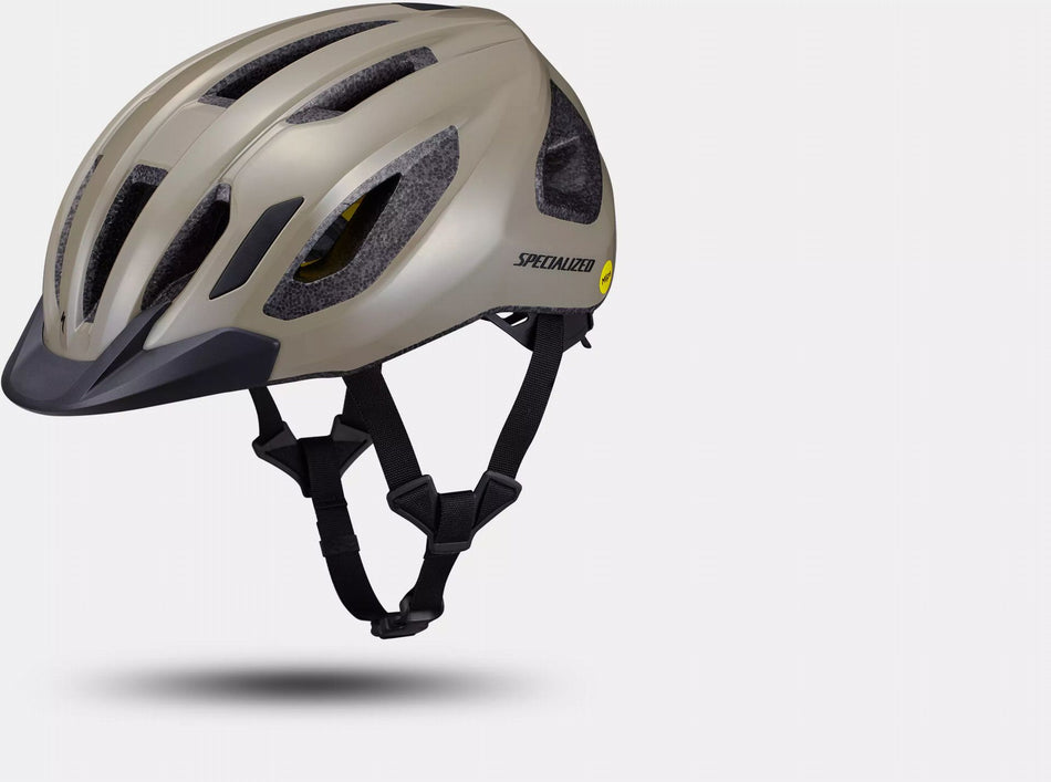 Specialized Chamonix 3 Mips Rennrad-Helm taupe