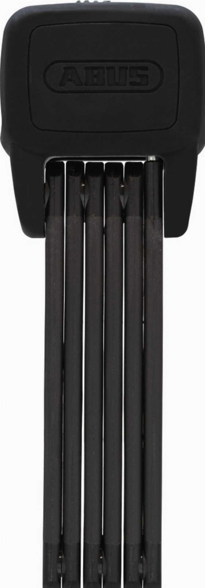 Abus Bordo 6000PZ/90 BK SH ohne Zylinder Faltschloss black