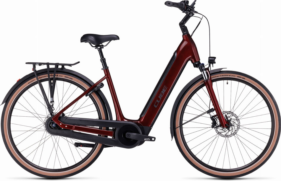 Cube Supreme RT Hybrid Pro 625 Wh E-Bike Easy Entry 28" red´n´black