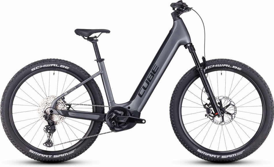 Cube Reaction Hybrid SLT 750 Wh E-Bike Easy Entry 27,5" prizmsilver´n´grey