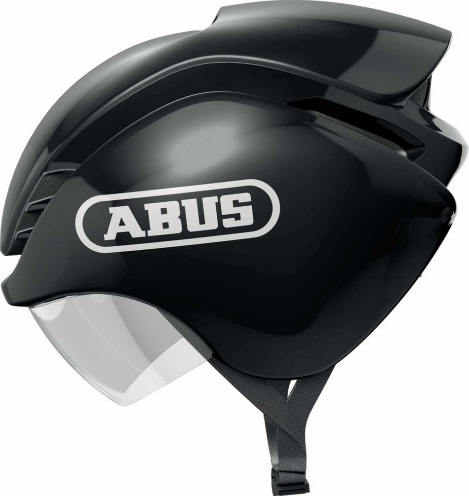 Abus GameChanger TRI Rennrad-Helm shiny black