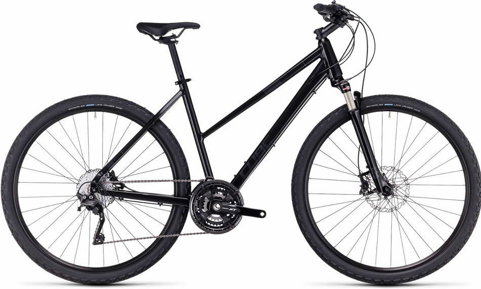 Cube Nature SLX Crossrad Trapeze 28" grey´n´black