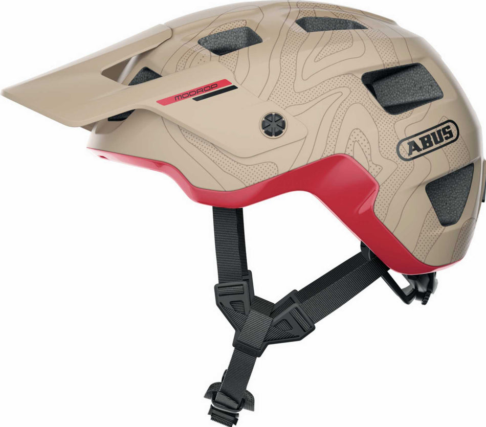 B-Ware - Abus MoDrop MTB-Helm dusky camel (Gebrauchtware)