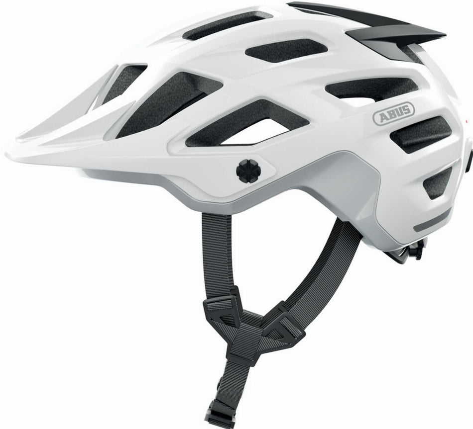 Abus Moventor 2.0 MTB-Helm shiny white