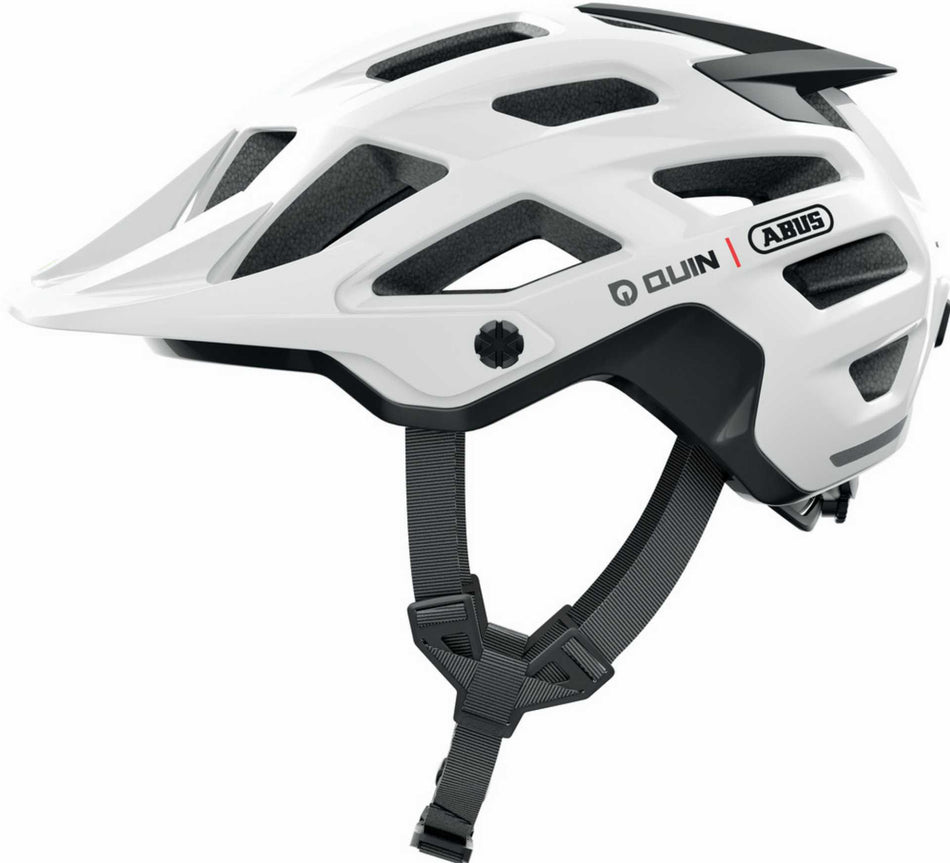 Abus Moventor 2.0 Quin MTB-Helm shiny white