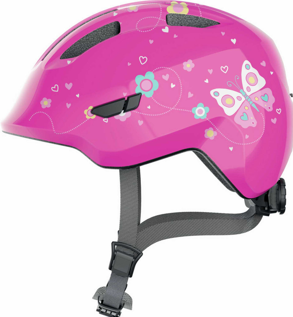 Abus Smiley 3.0 Kinder-Helm pink butterfly