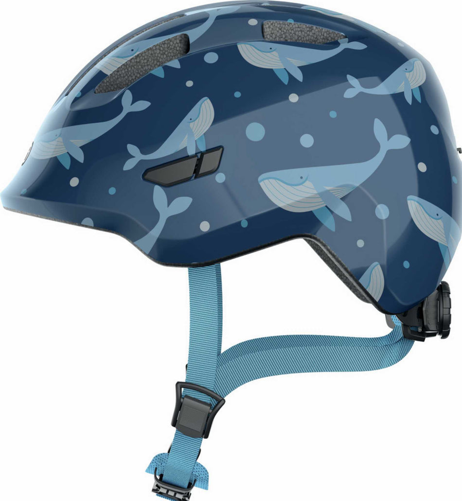 Abus Smiley 3.0 Kinder-Helm blue whale