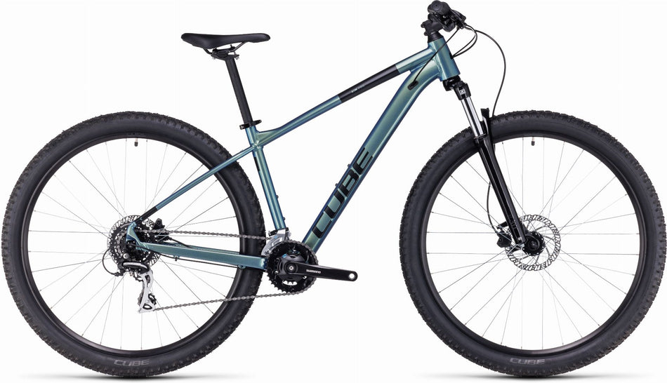 Cube Aim Pro MTB-Hardtail Diamant shiftverde´n´black