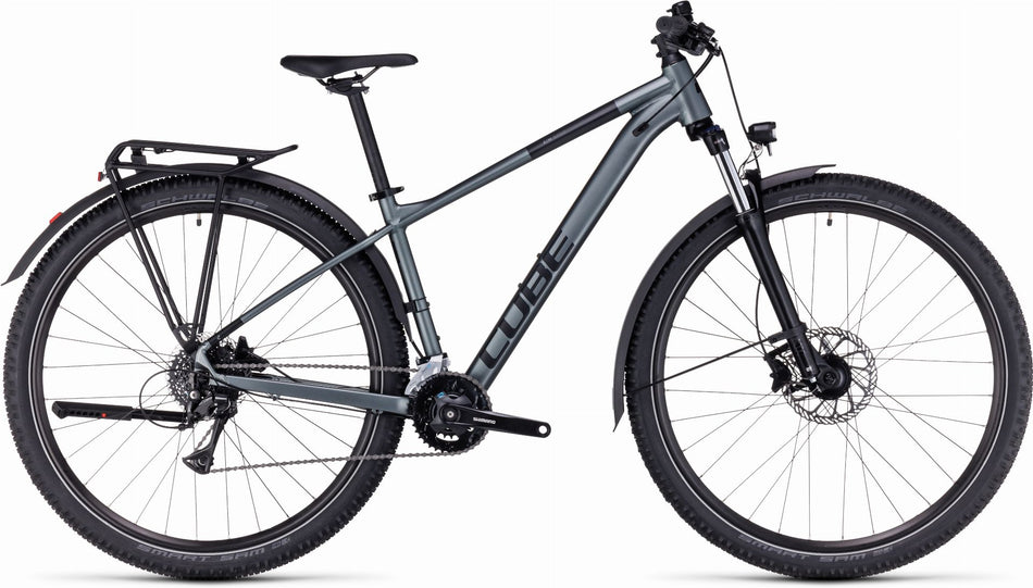 Cube Aim Race Allroad MTB-Hardtail Diamant flashgrey´n´black