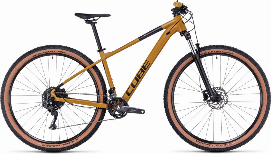 Cube Aim EX MTB-Hardtail Diamant caramel´n´black