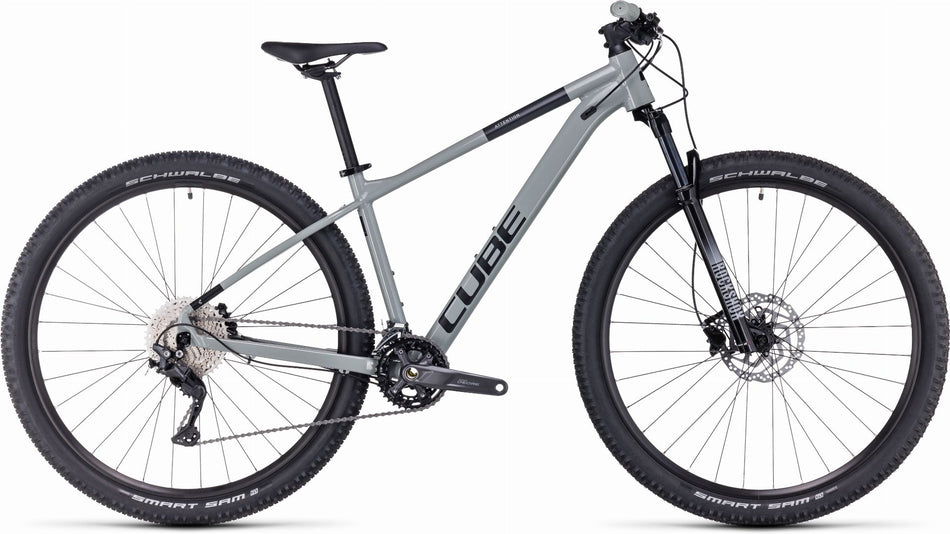 Cube Attention MTB-Hardtail Diamant swampgrey´n´black