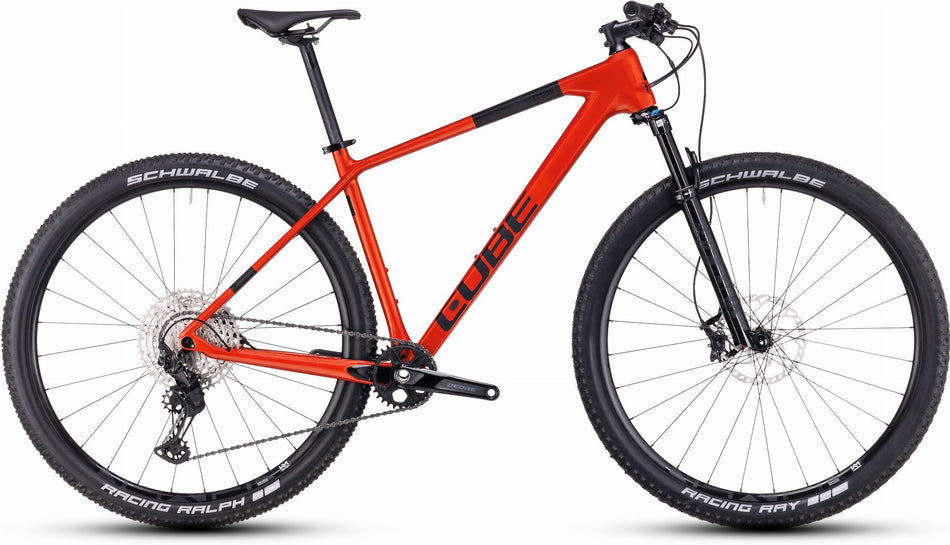 Cube Reaction C:62 Race MTB-Hardtail Diamant 29" fireorange´n´black