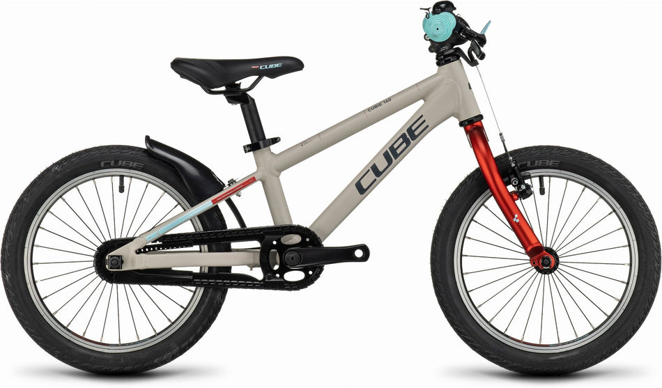 Cube Cubie 160 RT Kinderrad Diamant 16" grey´n´red