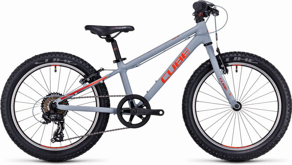 Cube Acid 200 Kinderrad Diamant 20" grey´n´red