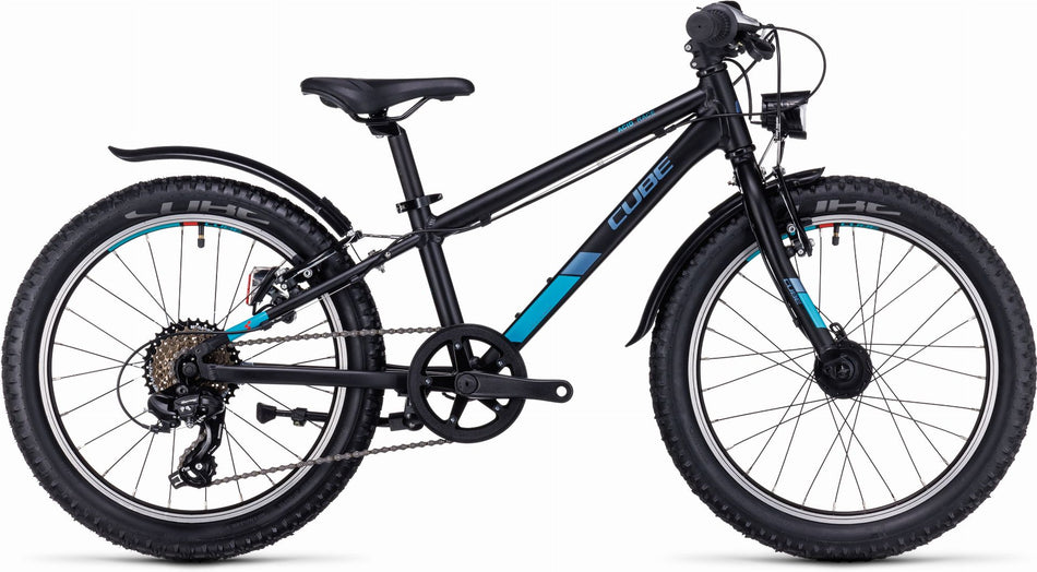 Cube Acid 200 Allroad Kinderrad 20" black´n´mint