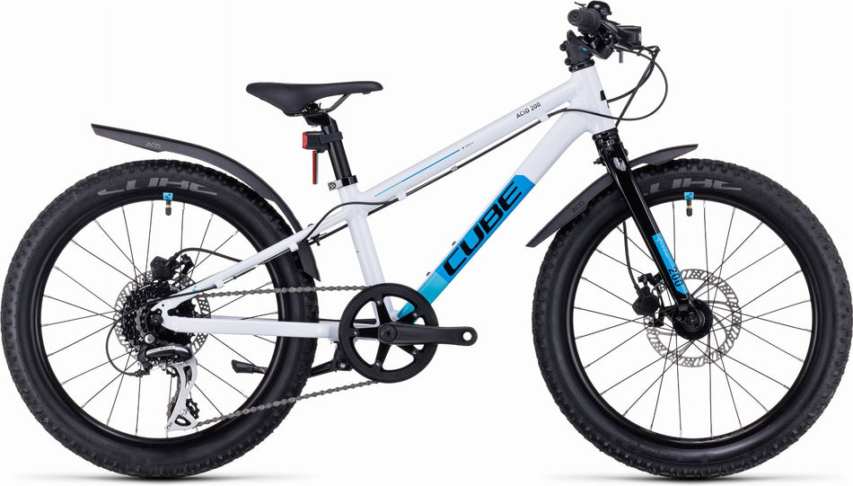 Cube Acid 200 Disc Allroad Kinderrad Diamant 20" white´n´blue