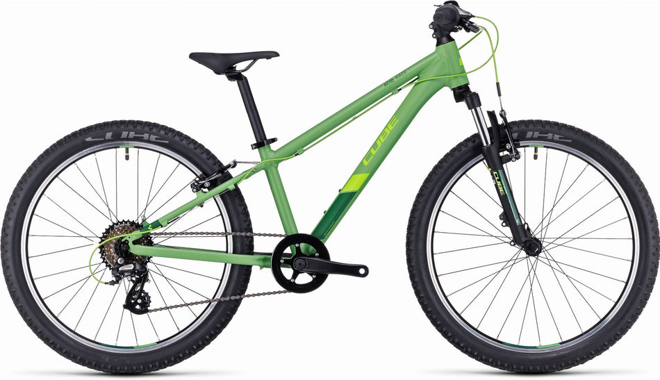Cube Acid 240 Kinderrad Diamant 24" green´n´pine