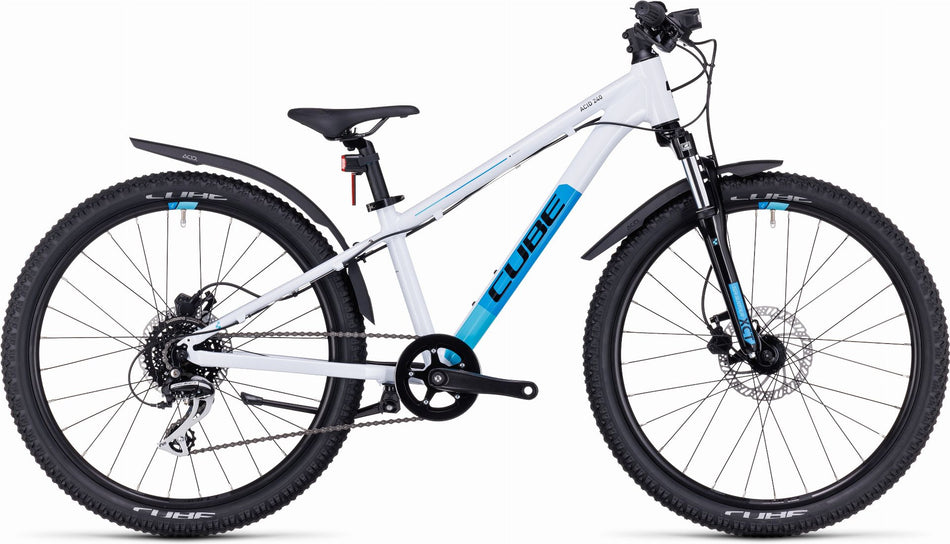Cube Acid 240 Disc Allroad Kinderrad Diamant 24" white´n´blue