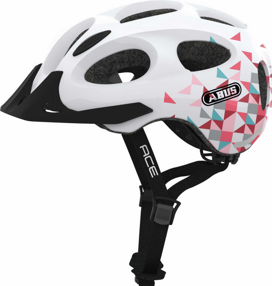 Abus Youn-I Ace Helm white prism S (48-54 cm)