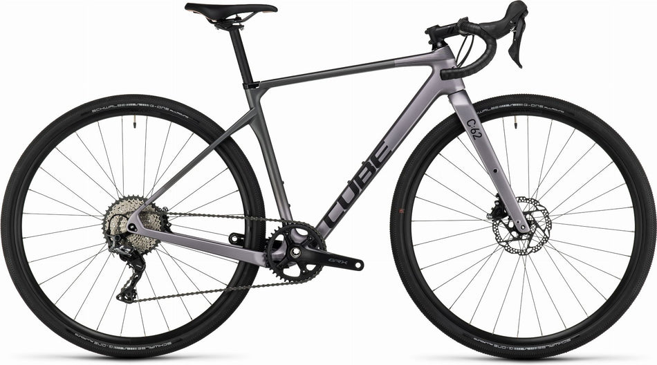 Cube Nuroad WS C:62 Pro Gravelbike Diamant 28" smokeyblush´n´grey