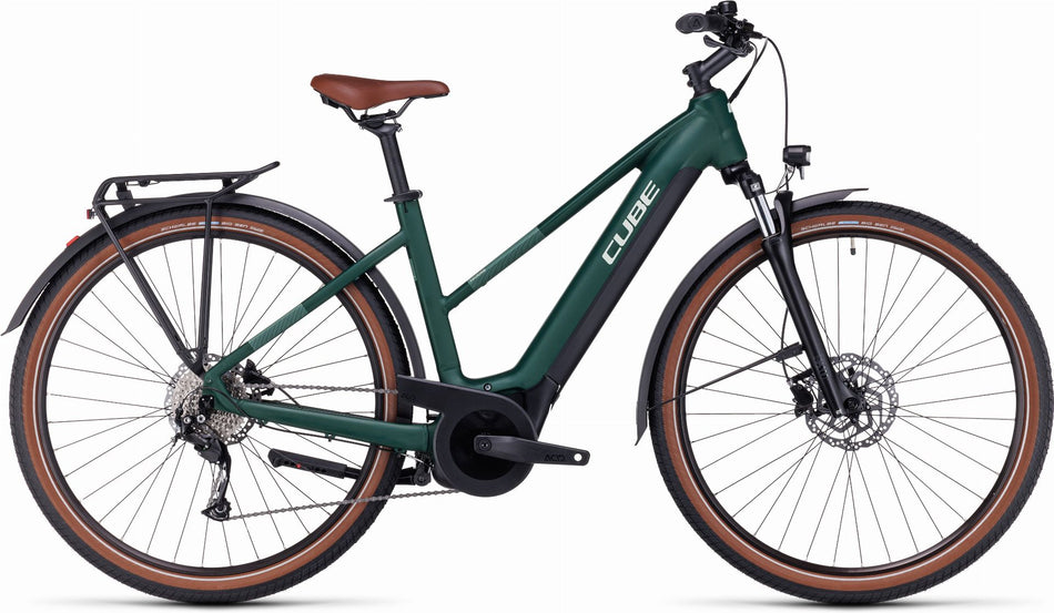 Cube Touring Hybrid One 625 Wh E-Bike Trapeze 28" darkgreen´n´green