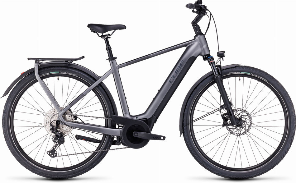 Cube Touring Hybrid EXC 625 Wh E-Bike Diamant 28" grey´n´metal
