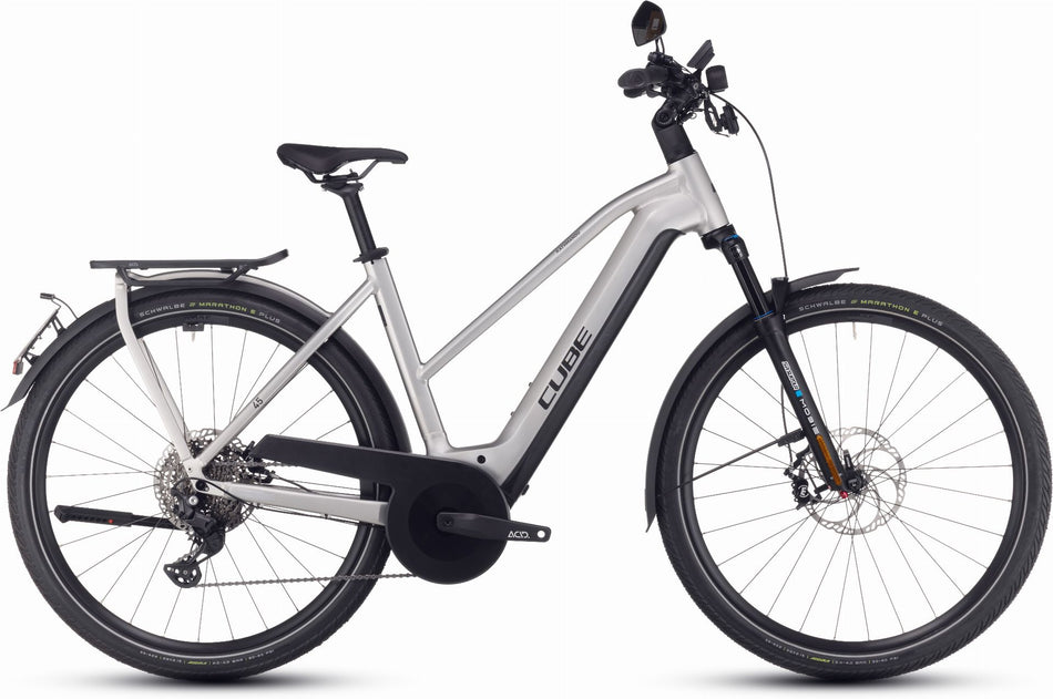 Cube Kathmandu Hybrid 45 750 Wh E-Bike Trapeze 28" grey´n´reflex