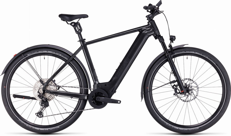 Cube Nuride Hybrid SLT 750 Wh Allroad E-Bike Diamant 28" grey´n´metal