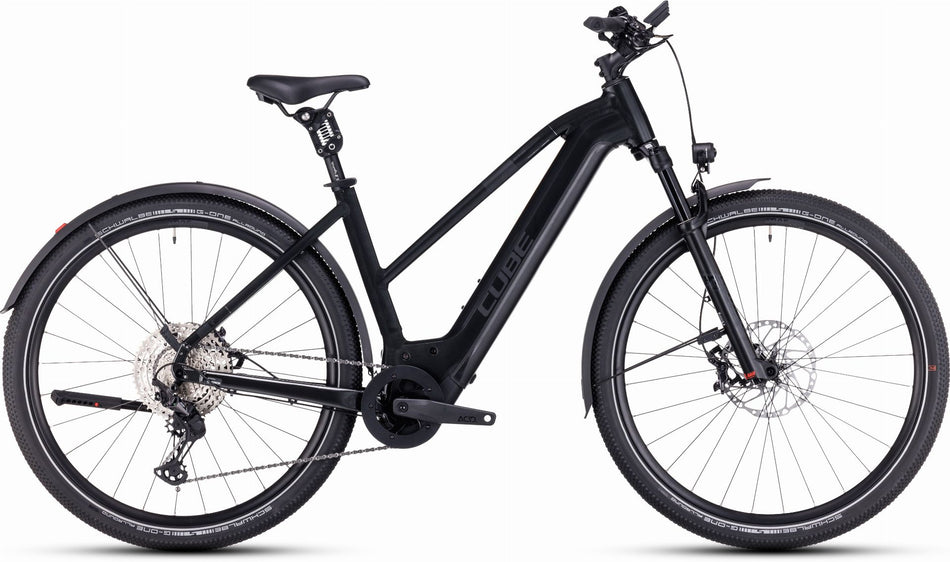 Cube Nuride Hybrid SLT 750 Wh Allroad E-Bike Trapeze 28" grey´n´metal
