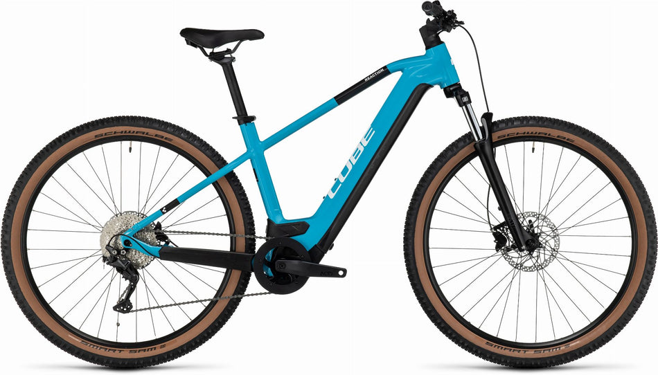 Cube Reaction Hybrid One 750 Wh E-Bike Hardtail Diamant skyblue´n´white
