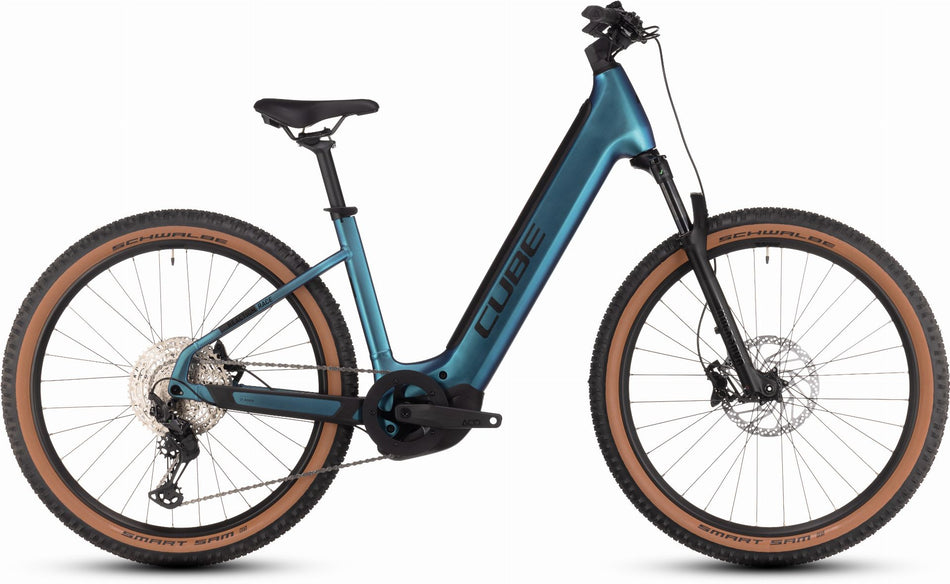 Cube Reaction Hybrid Race 750 Wh E-Bike Hardtail Easy Entry 27,5" switchblue´n´black
